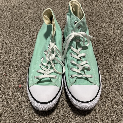 Scarpe da ginnastica Converse All-Star Chuck Taylor da uomo taglia 13 alte blu sportive - Foto 2 di 6