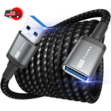 10FT USB Extension Cable USB 3.0 Extension Cord Type A Male to Female5Gbps Da...