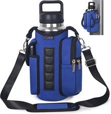 Magnetic Gym Bag Water Bottle Holder Carrier Phone Pocket Strap Accessories