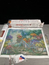 diamond painting kit Vizuarts Flower Bicycle