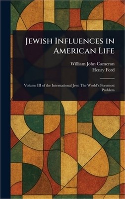 Jewish Influences in American Life (Hardback or Cased Book)