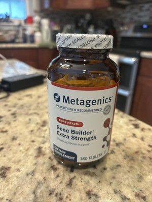 SEALED - Metagenics Bone Builder EXTRA STRENGTH - (180) Tablets   EXP. 06/27