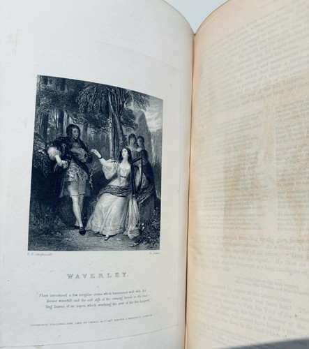 Scott, Walter - The Waverley Novels *The Abbotsford Edition* 12 Bände kpl 1st ed - Bild 9 von 10