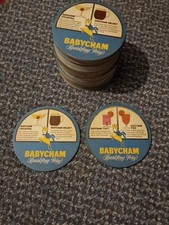 55x Vintage Babycham Beer Mats