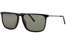 Jaguar 37204 8940 Sunglasses Men's Tortoise/Grey Rectangle Shape 58mm