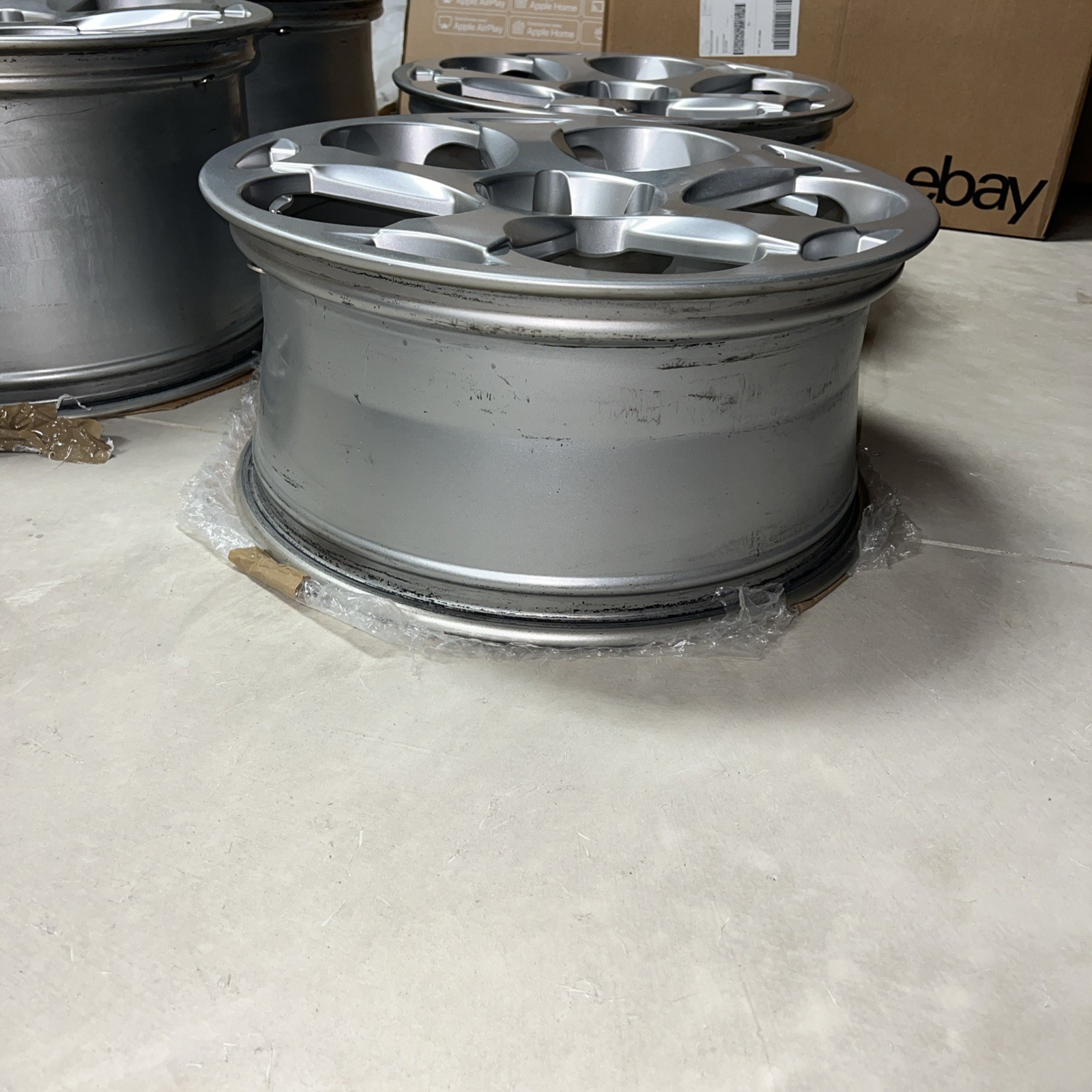Set of 19" OEM Genuine Lamborghini Gallardo  rims +R8 fitment in excellent cond!