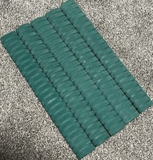 ENKAY Pierścionek Chevron Premium Grade 1 Uchwyty nietoperza do krykieta ciemnozielone (opakowanie 5 szt.)