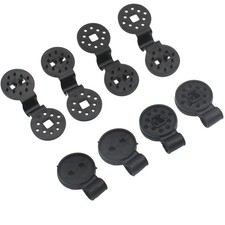 60 Pcs Plastic Shade Cloth Clips Shading Net Fixed Round Clip for Sun Shade Net