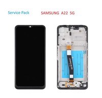 Original Display Samsung Galaxy A22 5G SM-A226B Oled Touchscreen Mit Rahmen