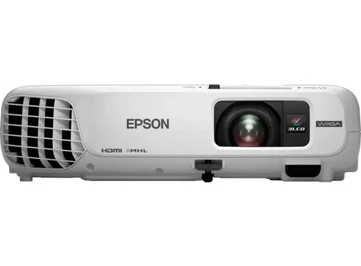 Epson EB-W28 Home Cinema Projector HD 3,000 Lumens + Control + PSU - 2122 Hours - Image 1 of 4