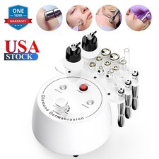 4in1 Diamond Micro DermaBrasion Blackhead Removal Device Salon Home Skin Care