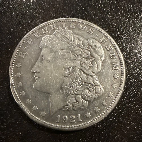 1921-S Morgan Silver Dollar - Last Year Issue 90% $1.00 Bullion Last 'S' Minted
