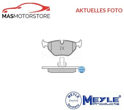 SATZ BREMSBELÄGE BREMSKLÖTZE HINTEN MEYLE 025 216 9117 A NEU OE QUALITÄT