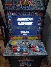 Arcade1UP 3 in 1 Street Fighter Arcade Machine  ** Upgraded Parts**