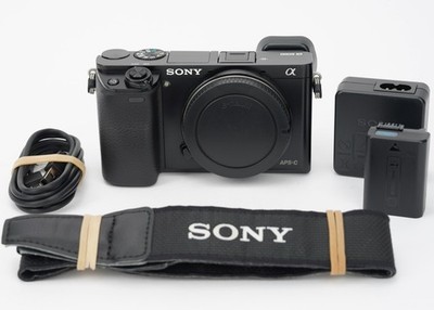 Sony Alpha a6000 Mirrorless Digital Camera (Body Only, Black) 24.3MP, 7090 Shots