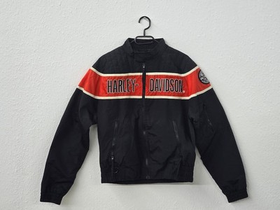 Original Harley Davidson Racing Jacke USA Vintage Y2K Motorradjacke