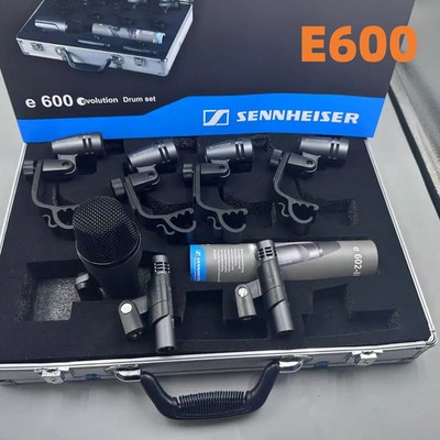 New Sennheiser Drum Kit 600 e600 Drum Mic Package with Case e602 e604 e614