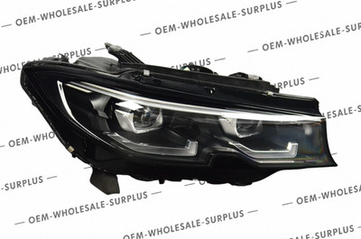 Perfect! OEM 19-22 BMW 330i G20 Shadowline LED Right Headlight 63-11-5-A24-3A4