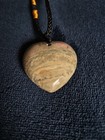 Jasper Heart Stone Necklace — photo 1