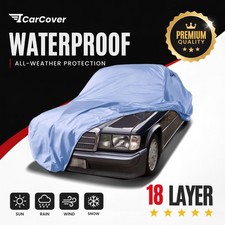 Mercedes-benz 190d 190e 1984-1993 Custom Fit Waterproof Car Cover 18 Layer