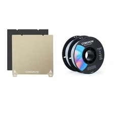 235X235Mm PEI Sheet Magnetic Flexible Heated Bed, Ender 3 V3 SE Build Plate for