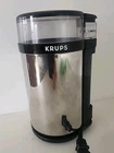 Krups Coffee Bean Grinder Spice Mill 408 银色 黑色 法国 测试