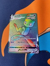 Mew VMAX 268/264 Rainbow Rare Fusion Strike Pokemon Holo Near Mint