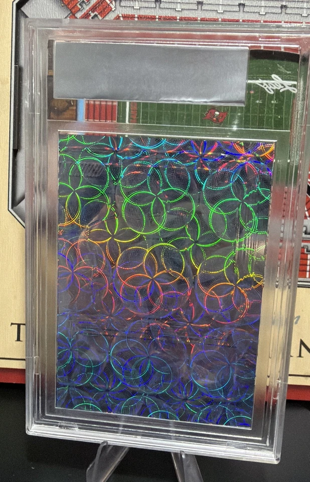 2022 Treylon Burks Pro 套装足球精制万花筒绿色签名 RC 1/1。 密封 — 第 2/2 张图片