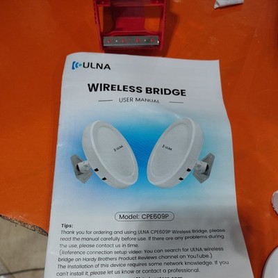 ULNA 5.8G CPE 5KM Gigabit Wireless Bridge 1200Mbps Point to Point WIFI Bridge