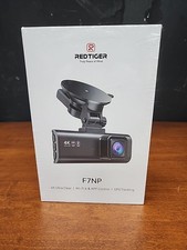 redtiger f7np 4k front rear dash cam