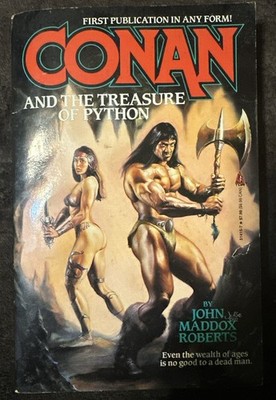 Conan and The Treasure of Python (TOR fantasy) - John Maddox Roberts