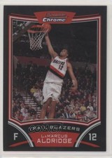 2008 Bowman Draft Picks & Stars Chrome Refractor /499 LaMarcus Aldridge #84 k5j
