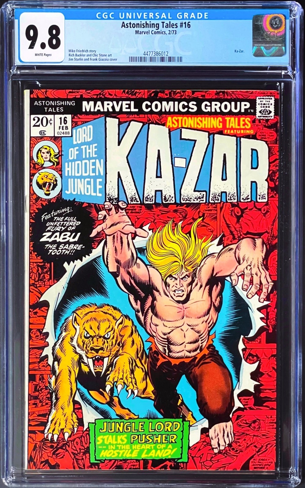 Astonishing Tales #1 Value - GoCollect