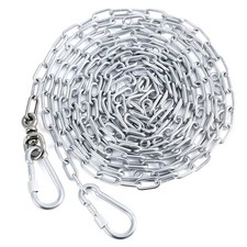 Heavy Duty 15FT Dog Chain for Yard, Chew Proof Rust Proof Stainless Steel Tie...