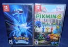 Switch, NEW Factory Sealed; Pikmin 4, Pokemon Brilliant Diamond, Free Shipping