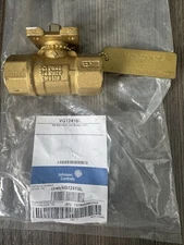 Johnson Controls VG1241BL 2W Ball Valve, 3/4, Brass, 7.4 Cv (240) VG1241BL