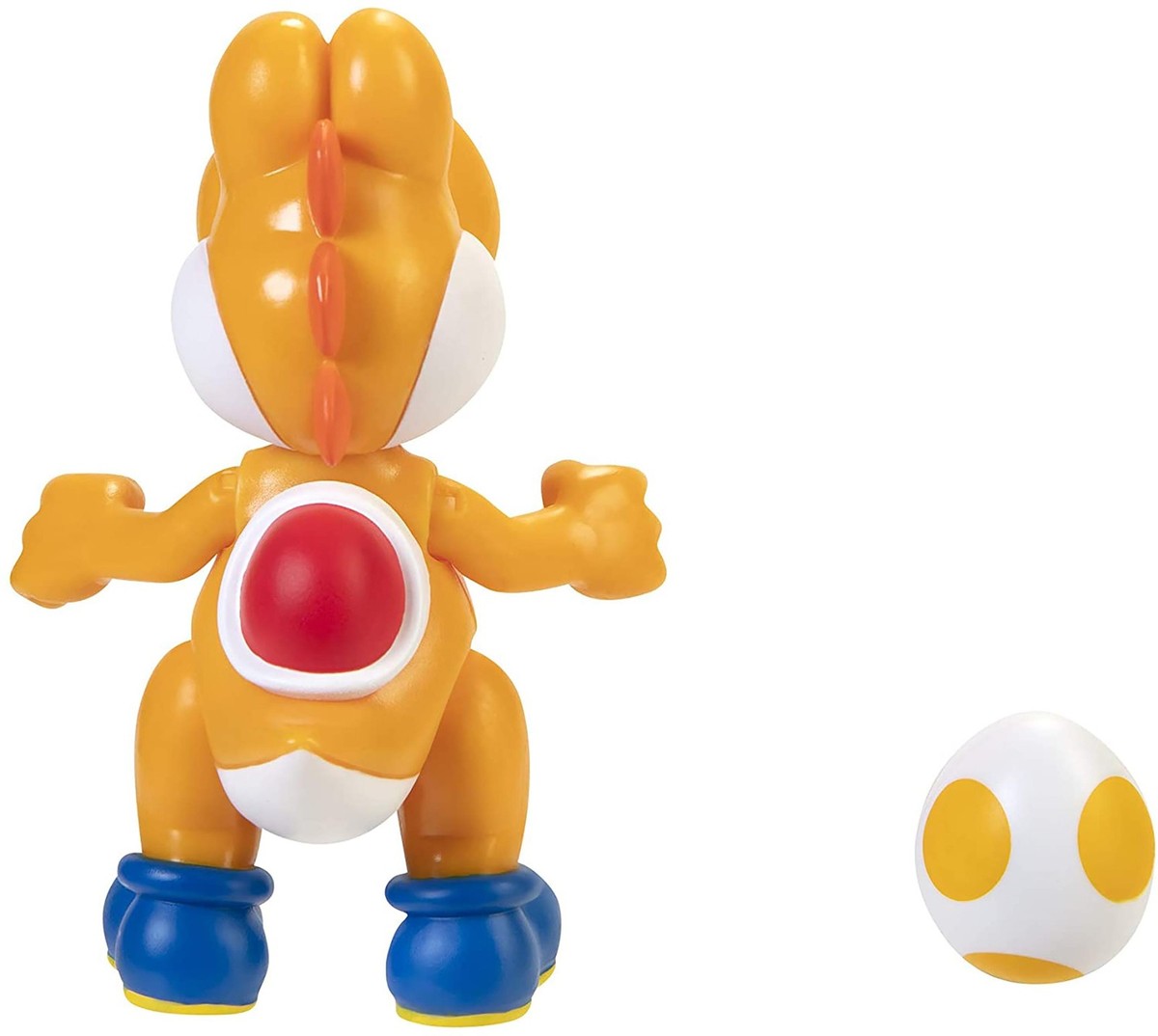 yoshiあきんど Super Mario Action Figure 4 Inch Orange Yoshi Collectible