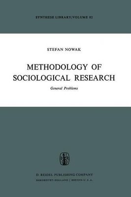 Methodology of Sociological Research - 9789401011198
