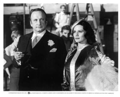 Actors George C Scott and actress Trish Van Devere in Warner Bros Old Photo