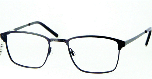 7 For All Mankind Zuma schwarze Rahmen Herren Brillenfassung 50-20-140, Neu mit Etikett $ 78 - Bild 1 von 4