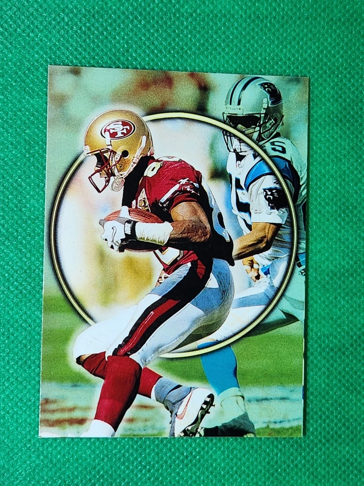 1997 Stadium Members Only #10 WRONG BACK Jerry Rice RARE  San Francisco 49ers - Image 2 of 4
