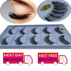 2xNEW 5Pair 3D Handmad False Eyelashes Long Thick Soft Fake Eye Lashes