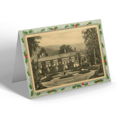 WEIHNACHTSKARTE Vintage Wales - Plasma Newydd, Llangollen (b)