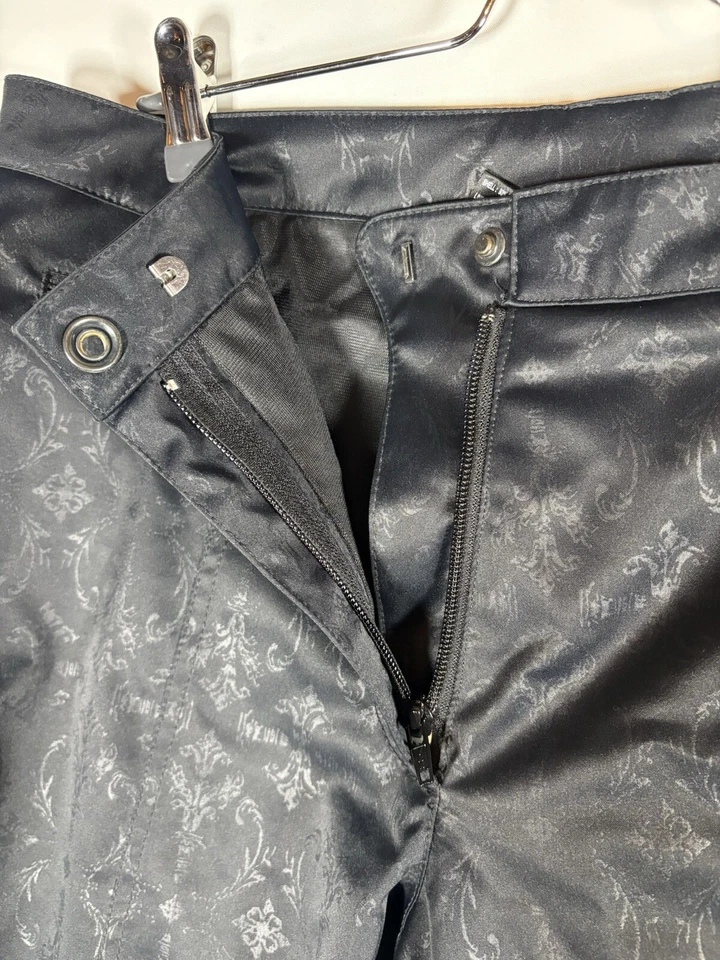 Niles Sportswear Black Patterned Professional Men's Pants Size 35x30 - Image 4 of 4