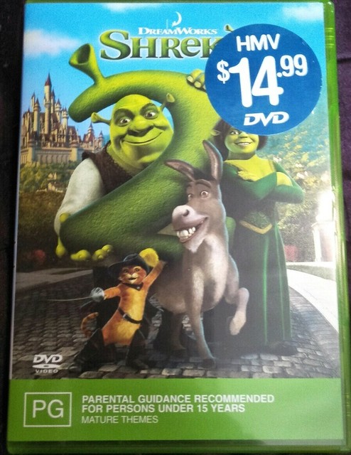 Shrek 2 Dvd Region 4 For Sale Online Ebay