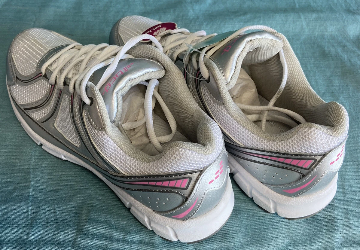 NEW BCG Cheer Tennis Tumbler Cheerleading Shoes Gray Pink Women s Size 10