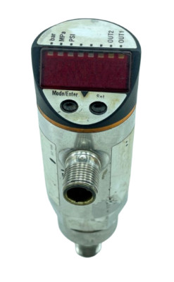 IFM PN7004 PN-010-RBR14-QFRKG / US V Drucksensor Mit Display Elektronische M12
