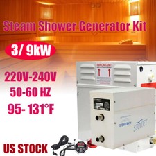 Sauna Steam Bath Machine Steamer Steam Shower Generator For Dry Steam, 3KW 9KW