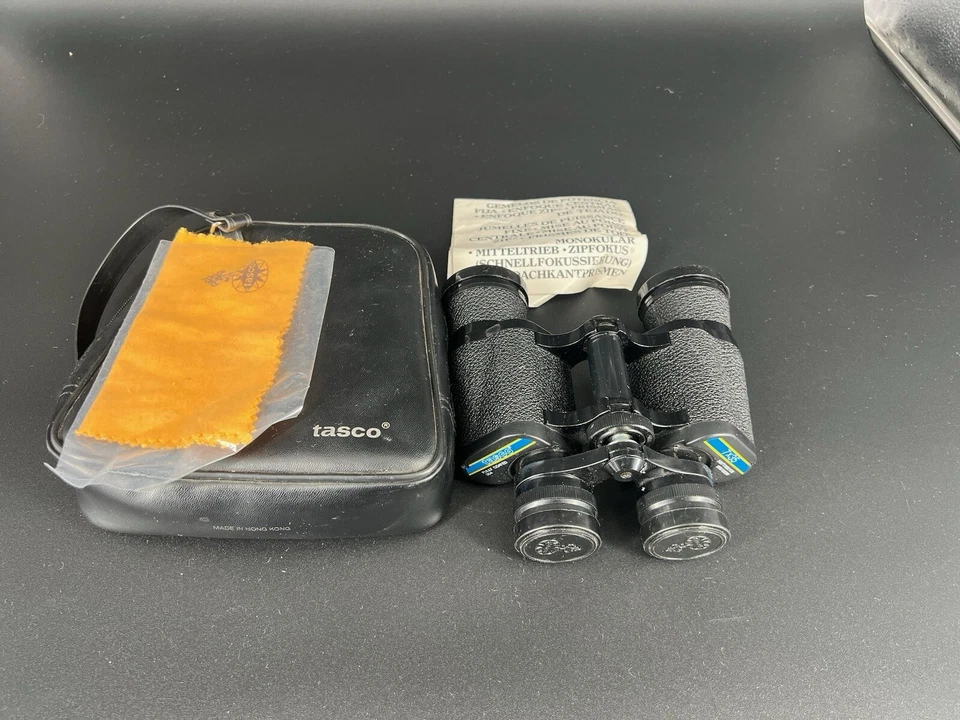 Tasco 304 Fully Coated Optical Lightweight Hunting Binoculars 7x35 With Case - Image 3 of 4