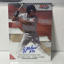 2017 Bowman’s Best Quentin Holmes ROOKIE Auto XQ